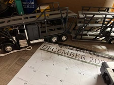 1/32 NEW RAY KEN W 900 DOUBLE AUTO CARRIER , NO PACKAGING # B 780