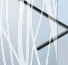 Etched Glass Sheets - 89" x 127" x 1/2" - Fili Mate