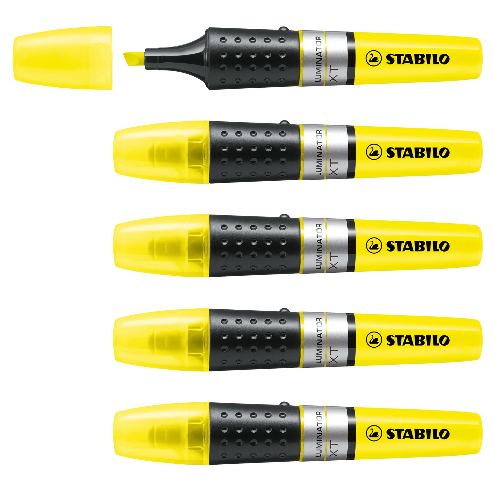 - Stabilo Luminator - Pack Of 5 - Yellow