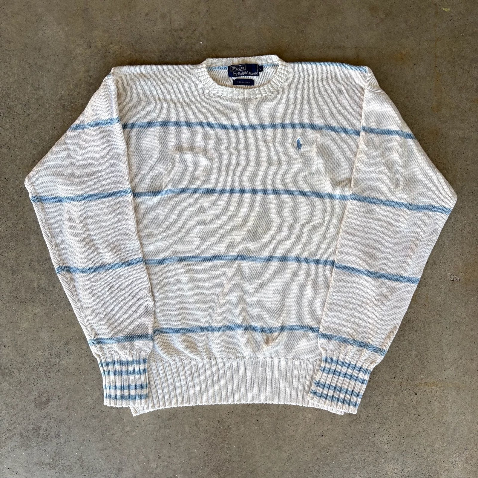 Vintage Polo Ralph Lauren Sweater Striped 