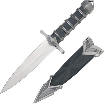 Fixed Dagger 5'' Double Edge Stainless Steel Blade Metal/Stainless Steel Handle