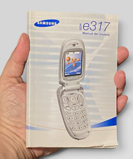 Samsung SGH-E317 Spanish User Manual GH68-05359A White/Blue User Manuals