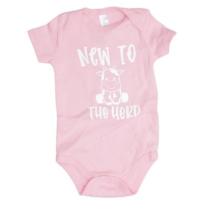Baby Essentials, Body, Größe: ONE SIZE, Pink, Baumwolle, Print, Mädchen #rft