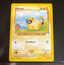 Nintendo Pokemon TCG Mareep 75/105 Neo Destiny Common Regular English 2000 50 HP on eBay