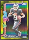 2025 Topps Chrome Michael Penix Jr. Yellow Refractor (RAW)