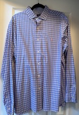 POLO Ralph Lauren Men s Cotton Stretch Button Front Shirt-Large/TG