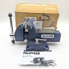 Palmgren Combination Bench & Pipe Vice 6" Jaw x 7" Opening P746 Blue | 9629746