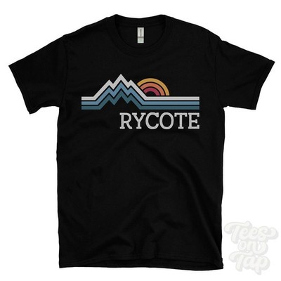 RYCOTE RETRO LOGO PARODIE T-SHIRT oxfordshire great haseley south