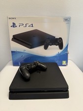 CONSOLE SONY PS4 PLAYSTATION 4 SLIM 500 GB BOXATA CON SCATOLA COMPLETA PAD