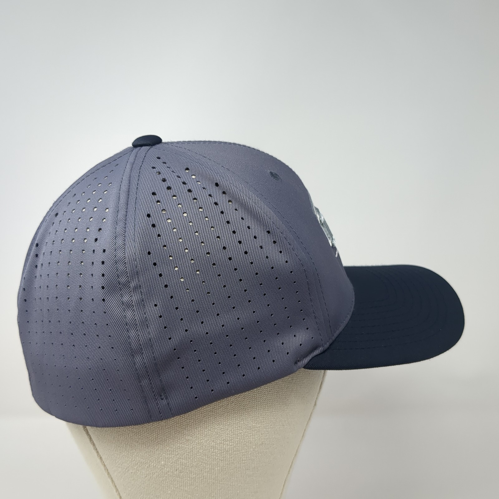MSP Fitted Baseball Cap Gray Medium Embroidered B… - image 5