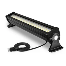 50W LED Linear Flood Light,6000LM 5700K Daylight White for Warehouse,Garage,Shop
