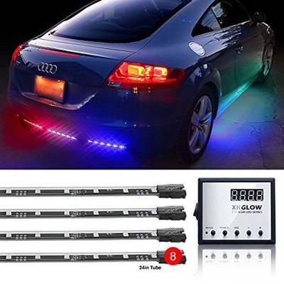 Second Generation 8pc 24in Tubes Advanced UFO Style 3 Million Color Remote Co...