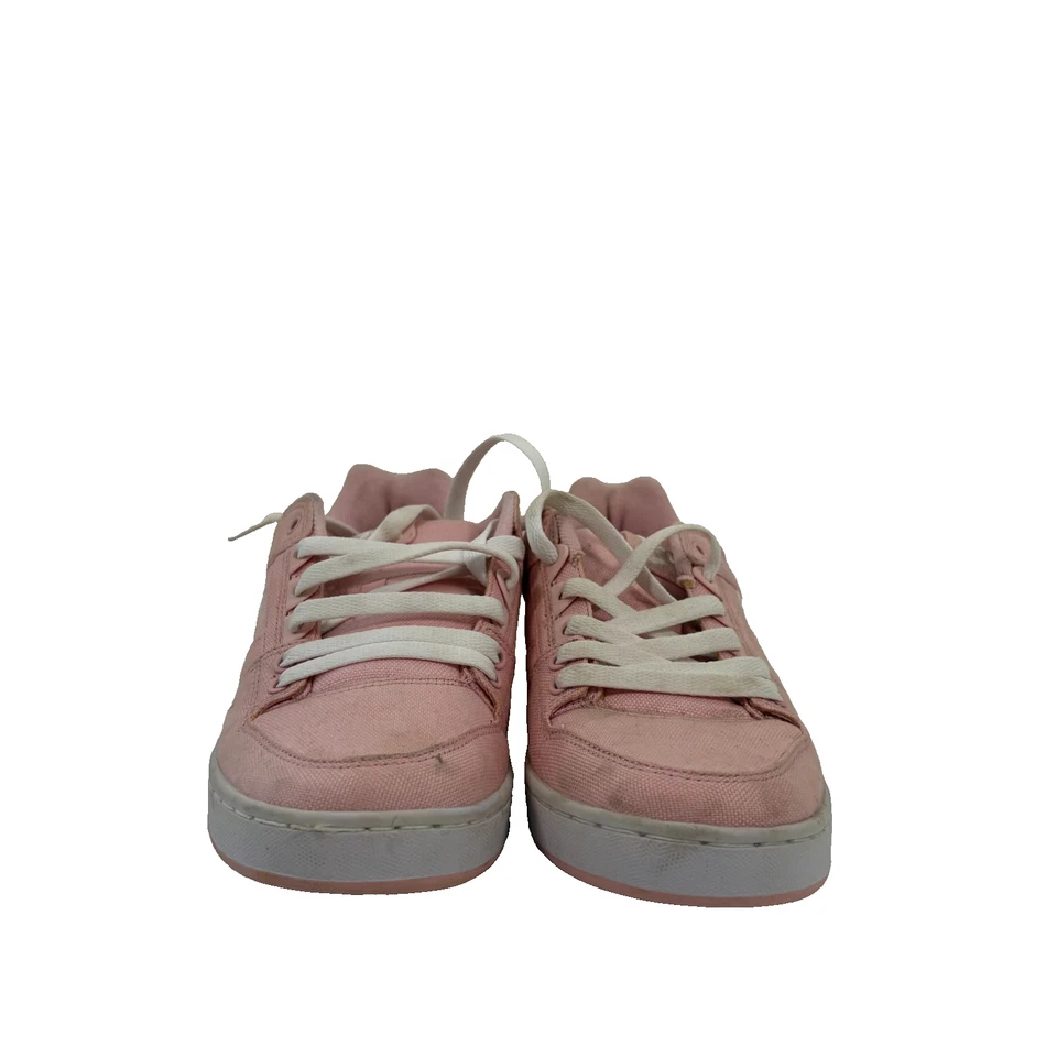 DC Shoes Womens Size 10 W Pink White Manteca Skateboarding Canvas - Image 2 of 4