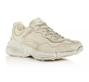 GUCCI RYTHON HOMME "SALE" IVOIRE EN TAILLE 12 US/11 UK GARANTI 100% AUTHENTIQUE