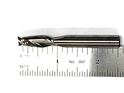 5/16'' 2 FL Single End Carbide End Mill Center Cutting - HTC 120-2312 - USA
