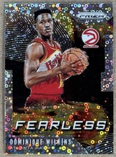 2019-20 PANINI PRIZM DOMINIQUE WILKINS FEARLESS DISCO FASTBREAK PRIZM #15 NM+