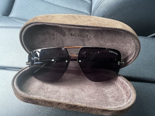 Brand New Authentic Tom Ford Sunglasses FT TF 1003 45V Terry - 02 TF1003 63mm - Picture 1 of 11