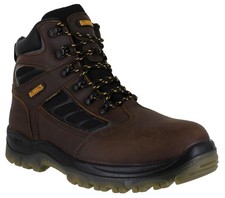 Mens DeWALT Hudson Lace Up Safety Work Steel Toe/Midsole Ankle Boots Sizes 6-12