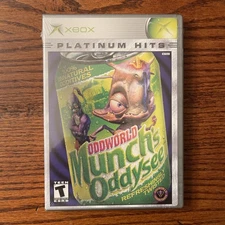 Xbox Oddworld Munch's Oddysee Sealed Brand New