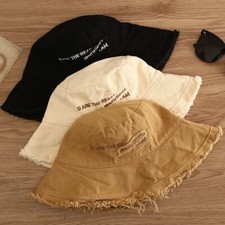 Fisherman Hat Lady Sun Hat Casual Bucket Cap Outdoor Hiking Camping Fishing Cute