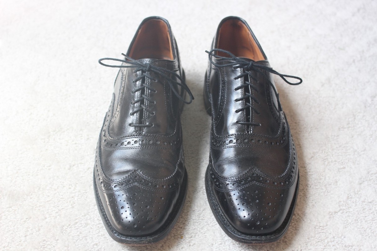 Allen Edmonds Fairhaven Black Leather Oxford Shoes Allen Edmonds Fairhaven Black Oxfords Dress Shoes Size 10.5  main image 4