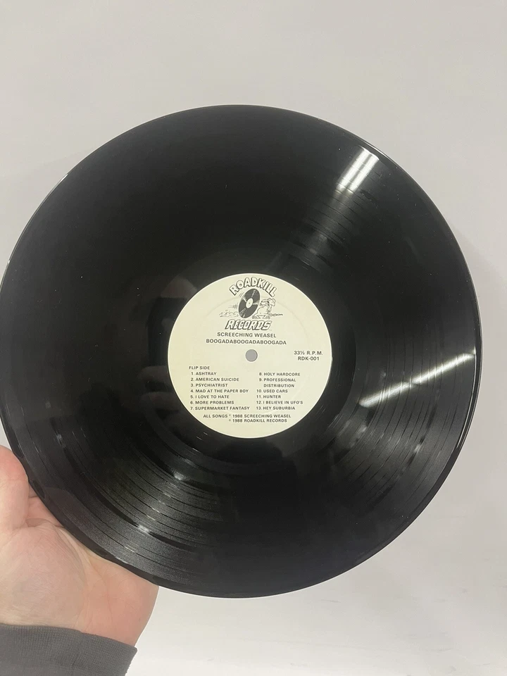 Screeching Weasel / Boogadaboogadaboogada! 12" Vinyl Og US LP Lookout! Records - Image 4 of 4