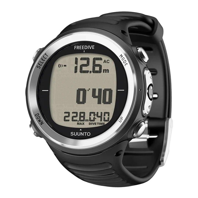 Suunto D4F - Freedive Computer - Black - Freediving, Snorkeling and Spearfishing