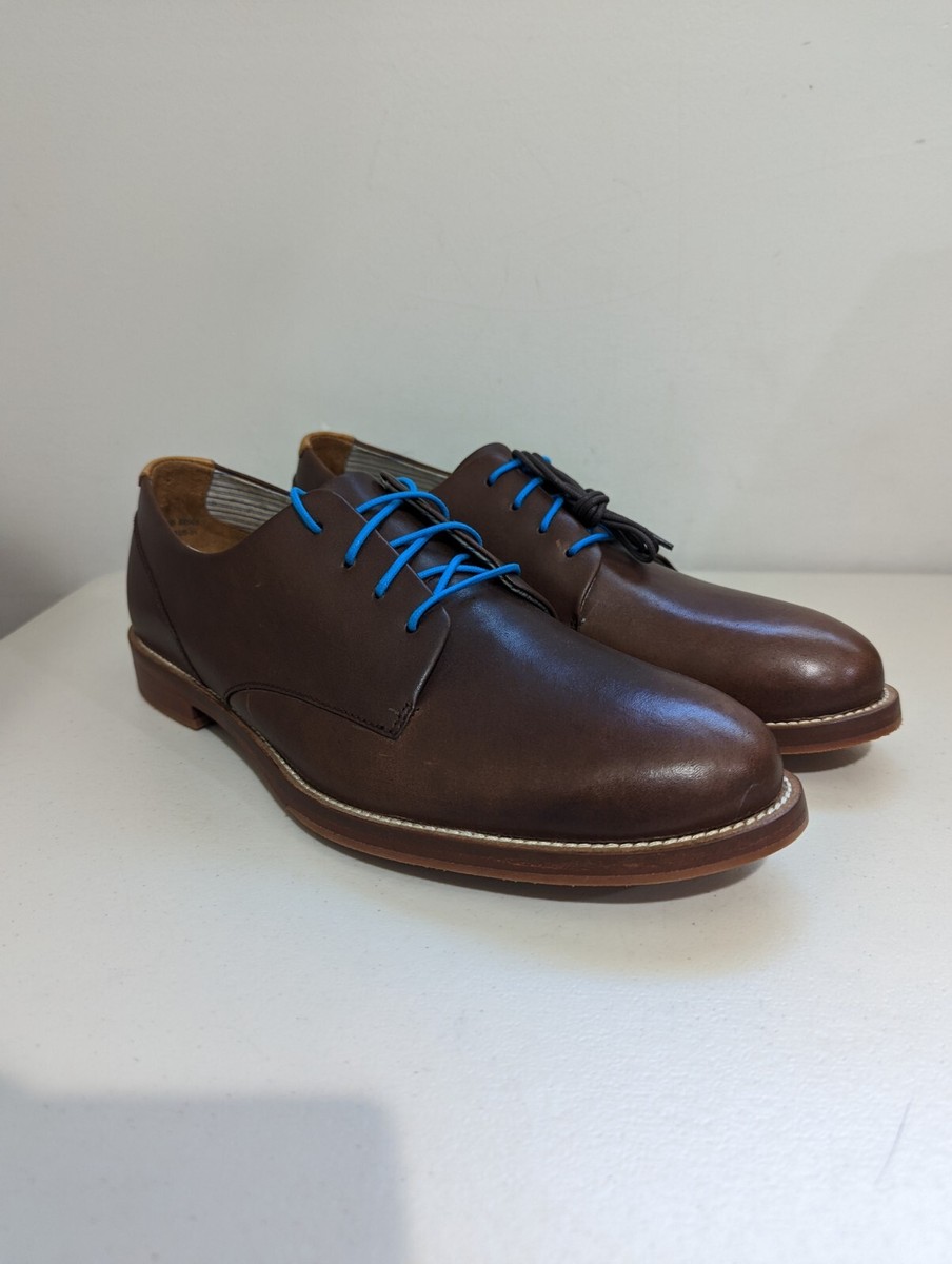 New J Shoes Size 11 William Plus Derby Shoes Dark Brown  display picture 2
