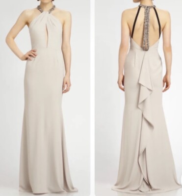 BCBG - Sarah Evening Gown - Halter Dress - 2