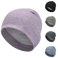 Men Women Winter Warm Cap Windproof Fleece Hat Skull Cap Running Beanie Hat US
