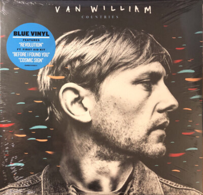 Van William Countries LTD. EDITION / BLUE VINYL + POSTER NEAR MINT Vinyl LP
