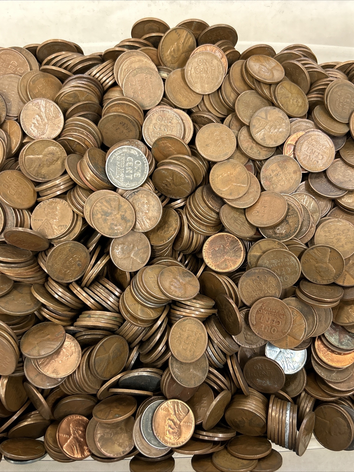 Bag of 5000 1909 1958 Wheat Cents Unsearched Coin Shop Hoard 2 eBay