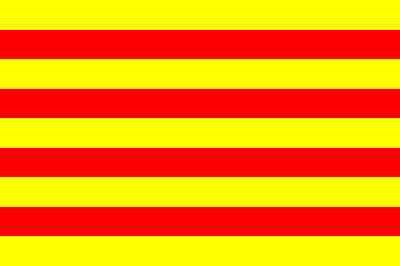 Miniflag Katalonien 10 x 15 cm Fahne Flagge Miniflagge