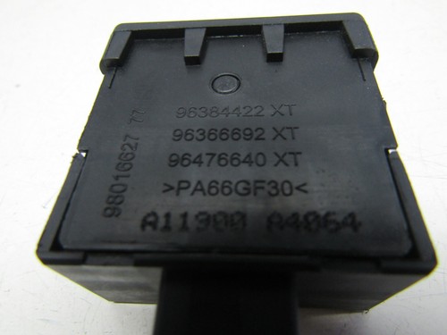CITROEN BERLINGO MPV 2012-15 HEADLIGHT ADJUSTER SWITCH 9801662777 O1000 - Picture 2 of 8