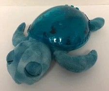 Cloud B Tranquil SEA TURTLE Aqua Blue Lights Music Waves Sleep Soother Baby