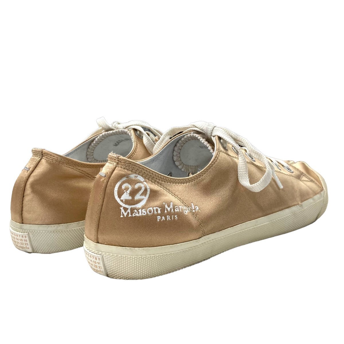 Maison Margiela tabi sneaker ベージュ 24cm Maison Margiela Tabi Sneakers in Beige, Size EU 41 / US 11