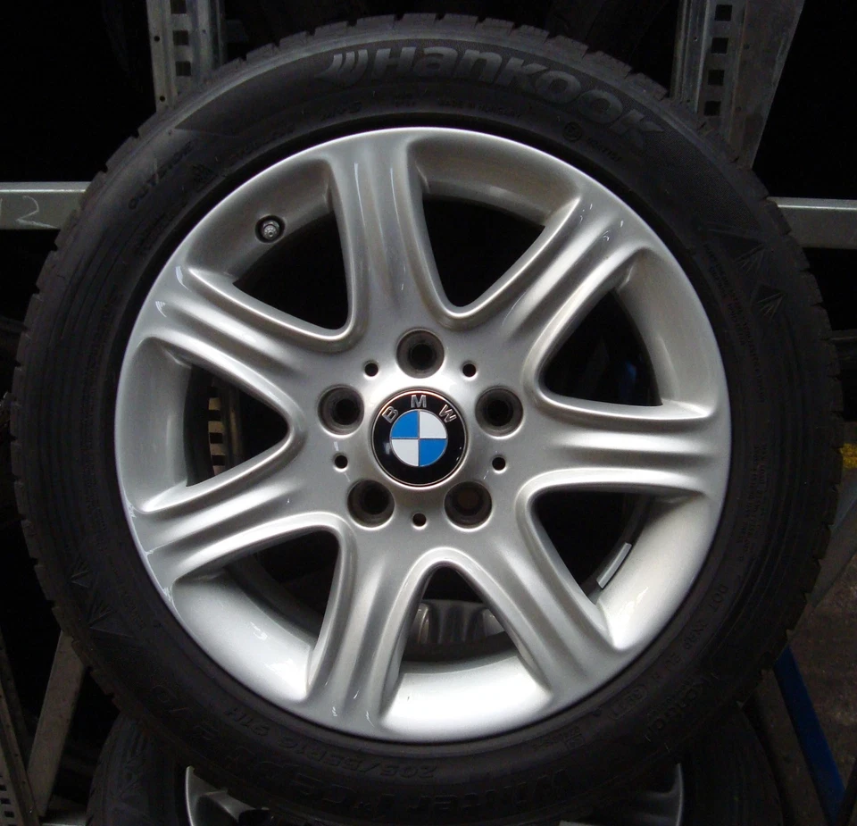 4 BMW Winterräder Styling 377 205/55 R16 91H M+S 1er F20 F21 2er F22 F23 RDK 7mm - Bild 2 von 4