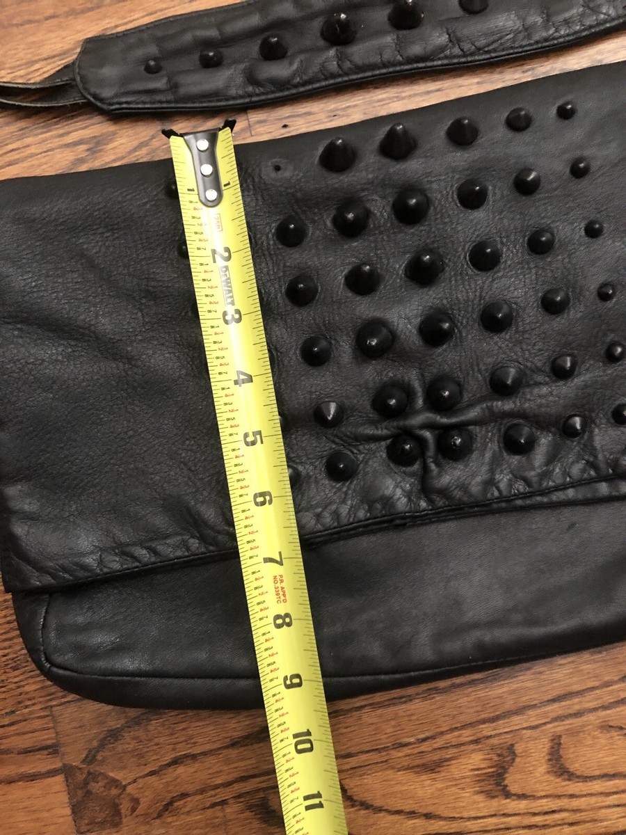 Natalia Brilli Black Studded Paperbag | eBay Natalia Brilli Black Studded Paperbag | eBay