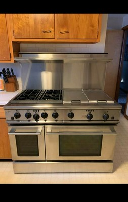 Ge Monogram 48 48 Inch Dual Fuel Stove Range Grill Griddle Oven