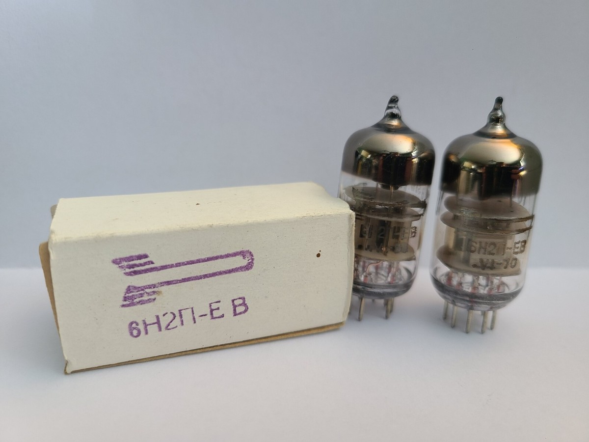 6H2N-EB 6N2P-EB Tube Valve Russian Rockets NOS - one pair | eBay