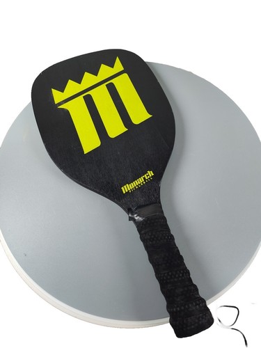 Monarch Pickleball Black Yellow Green Paddles One piece