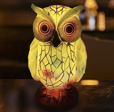 Table Lamp Kids Owl Lamp Owl Table Lamp Bedside Nightlight Bedroom
