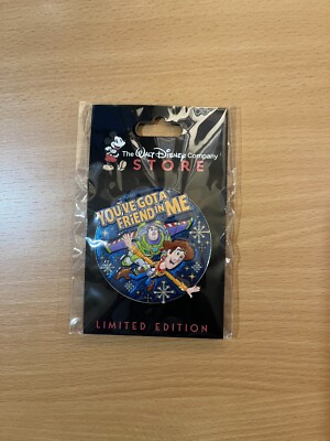 Disney D23 2024 DEC Pin The Songs We Grew Up You've Got a Friend in Me LE 400