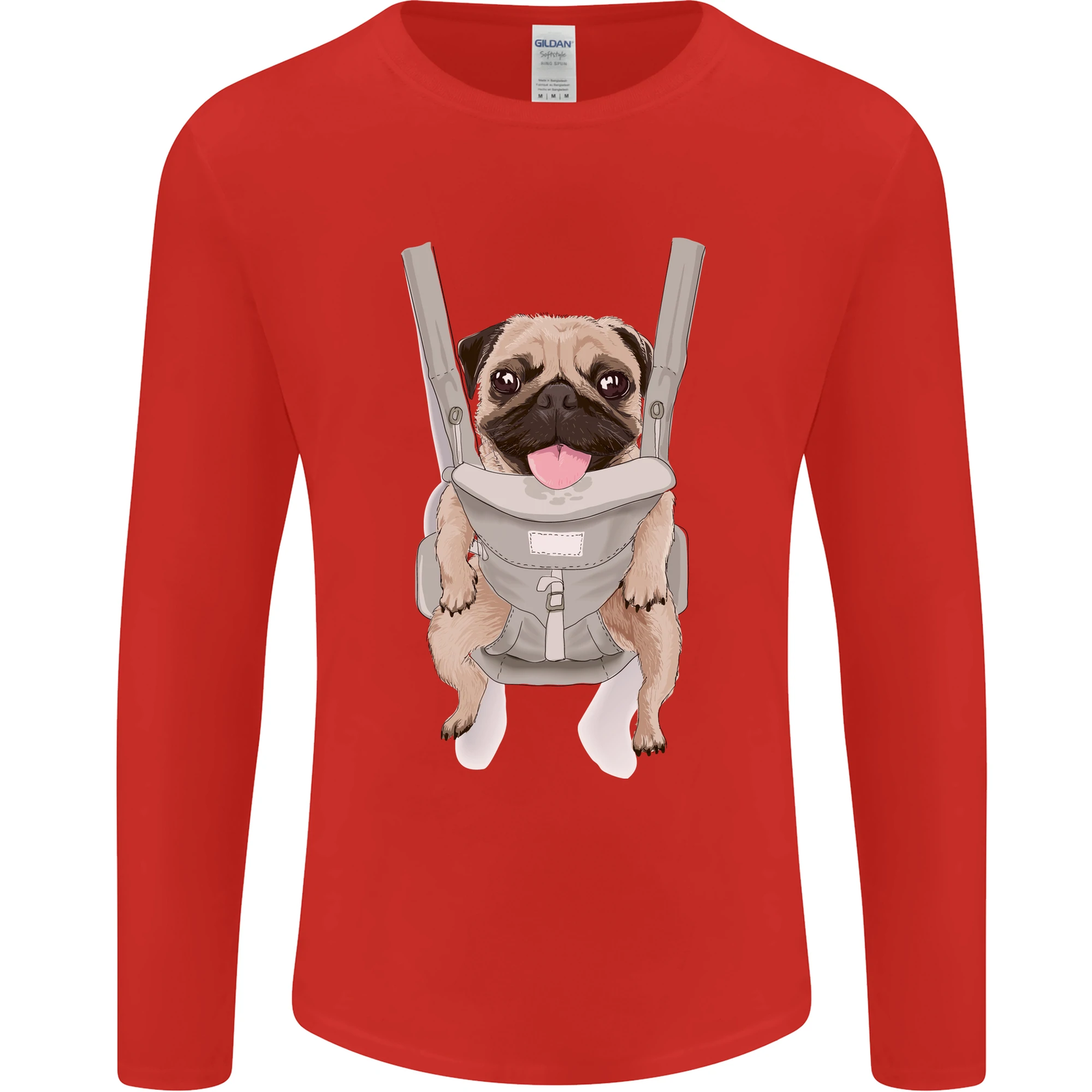 pug long sleeve shirt