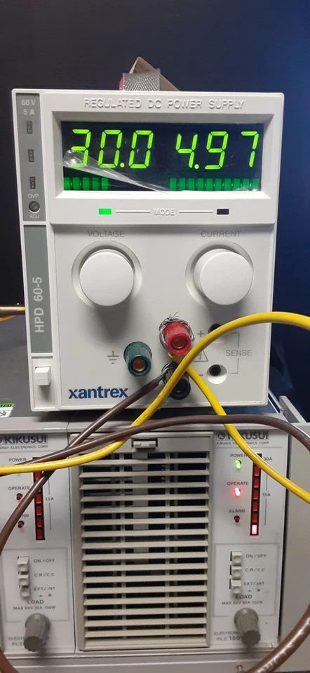 KIKUSUI электронная нагрузка 4 единицы тест 4 выход постоянного тока источник питания 600 Вт 60 В 30 А 150 Вт - Изображение 4 из 4