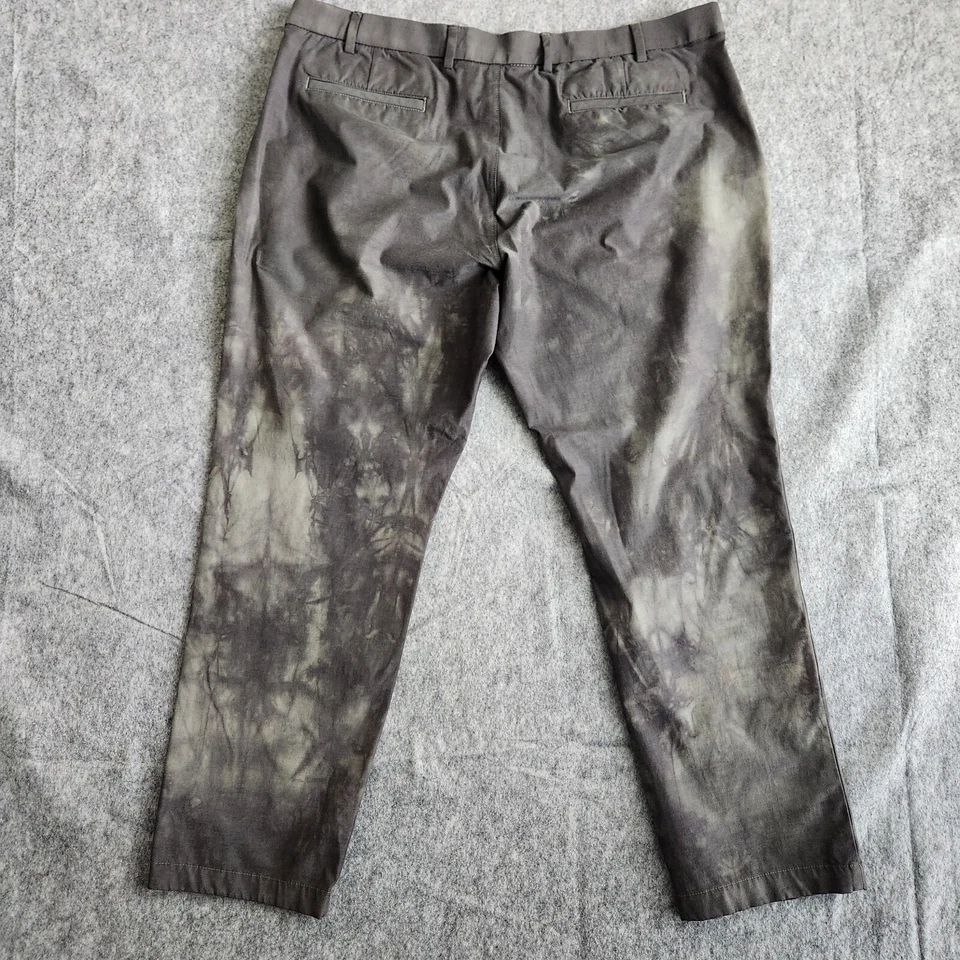 Pantalón chino Lauren Ralph Lauren para hombre 40x30 verde elástico recto tie dye camuflaje Foto 2 de 4