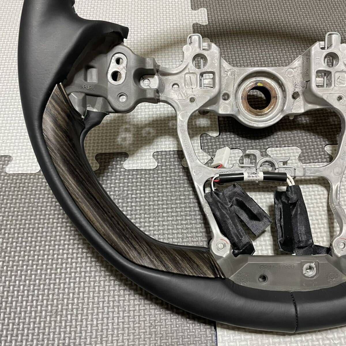 woodハンドル JDM Toyota Land Cruiser 300 ZX Genuine Wood-Combo Steering
