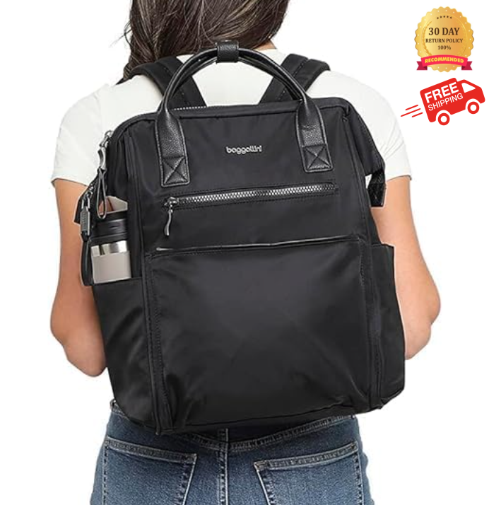 Baggallini Soho Laptop Padded Backpack Lightweight Travel  display picture 3
