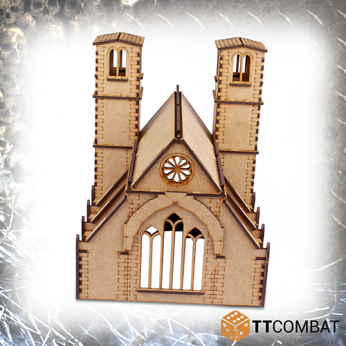 SFG134 TTCombat - Sci-Fi-Gothic - CONVENT ABBEY - (WH40k, Terrain) - Picture 2 of 5