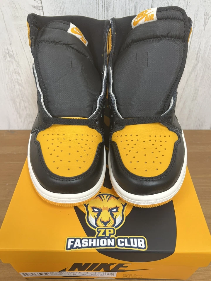 Air Jordan 1 ретро высоты OG такси желтый носок мужской 555088-711 GS 575441-711 - Изображение 2 из 4